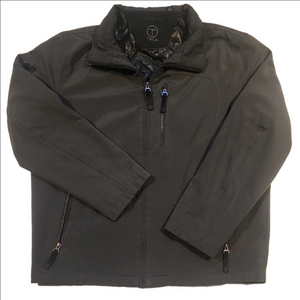 Tech Gray Men's Hoodef Jacket
